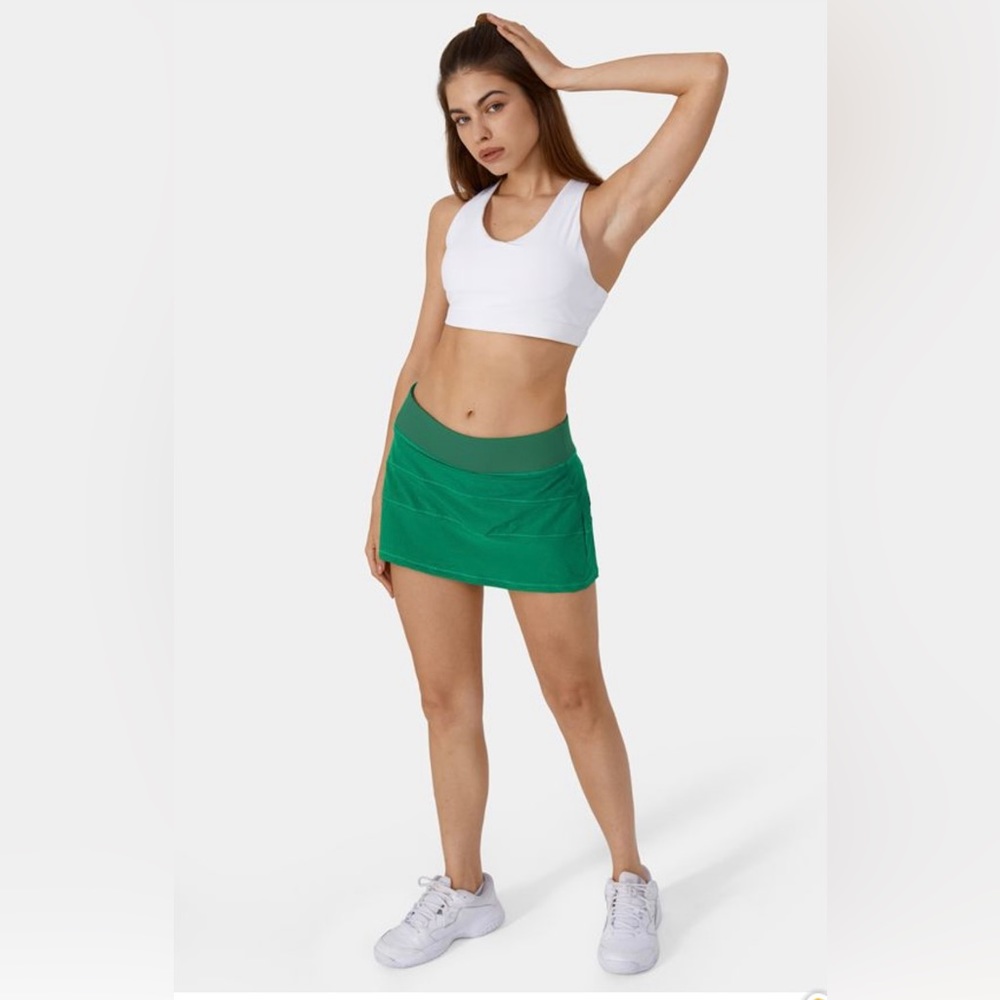 St Patrick’s Day Jameson EMERALD GREEN TENNIS SKIRT sz. M